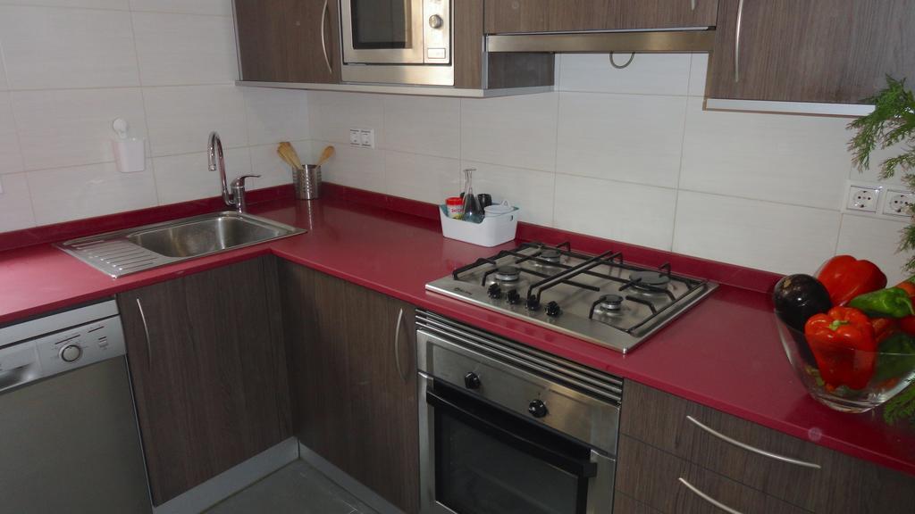 Apartamento zona playa de San Sebastian Sitges Habitación foto